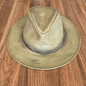 COPY - Goorin Bros Grenadier Waxed Leather Hat